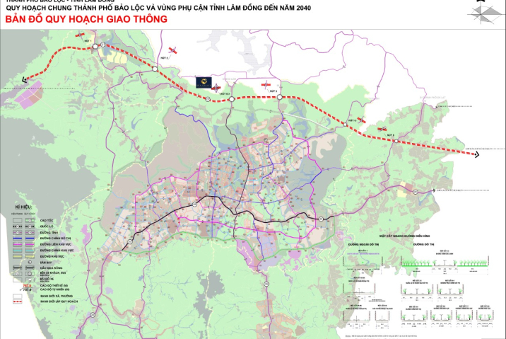 Bản Đồ Quy Hoạch Bảo Lộc - Lâm Đồng và Các Phân Khu Chức Năng (phần 2)