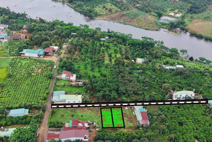 BÁN NHANH 2 LÔ LIỀN KỀ THÔN 6 LỘC AN - H.BẢO LÂM - 10X23 FULL THỔ CƯ 100% - GIÁ NGỘP: 900 TRIỆU / 1 LÔ